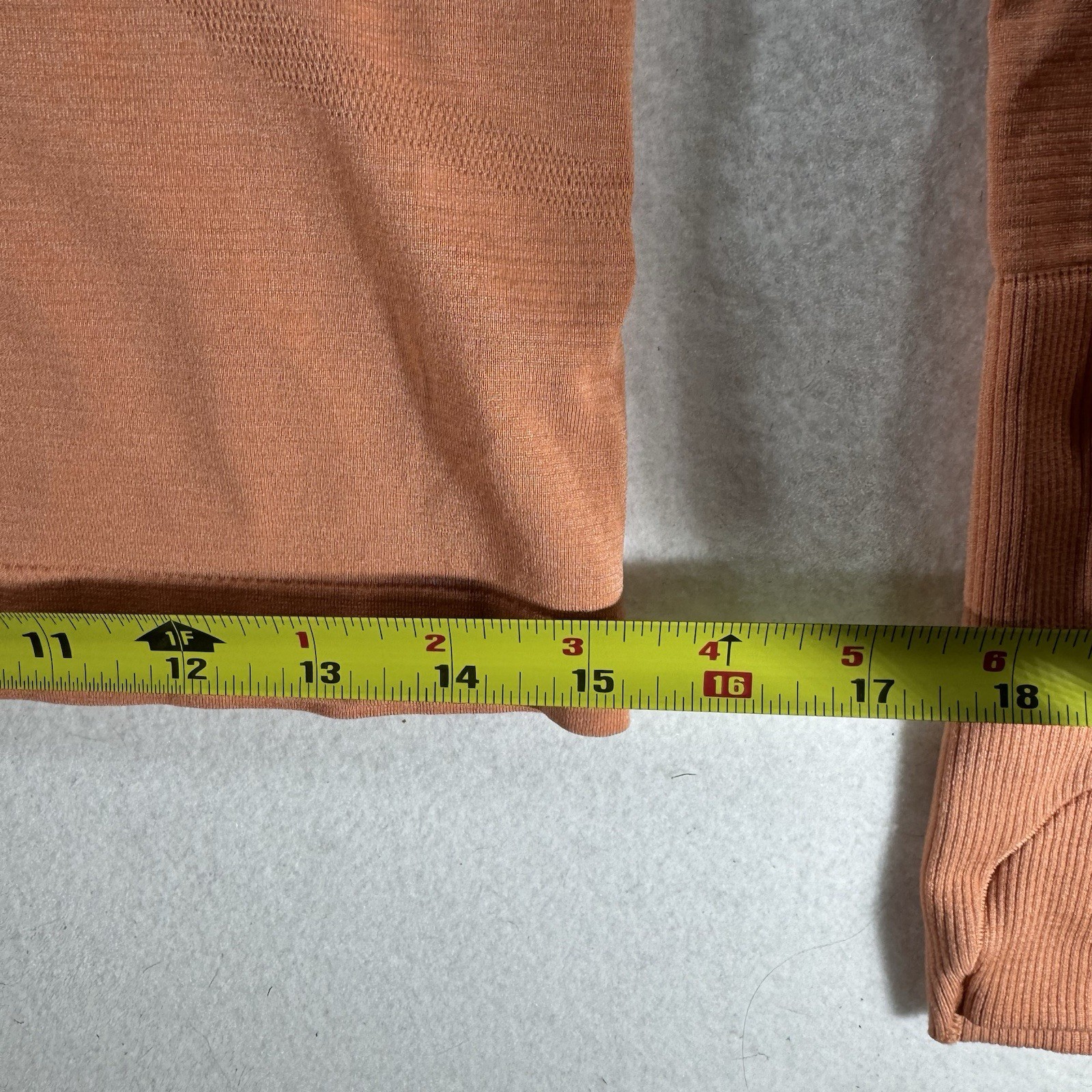 Swiftly Long Sleeve Crew Neck Top Rust clay runner workout gym winter stretch 6
