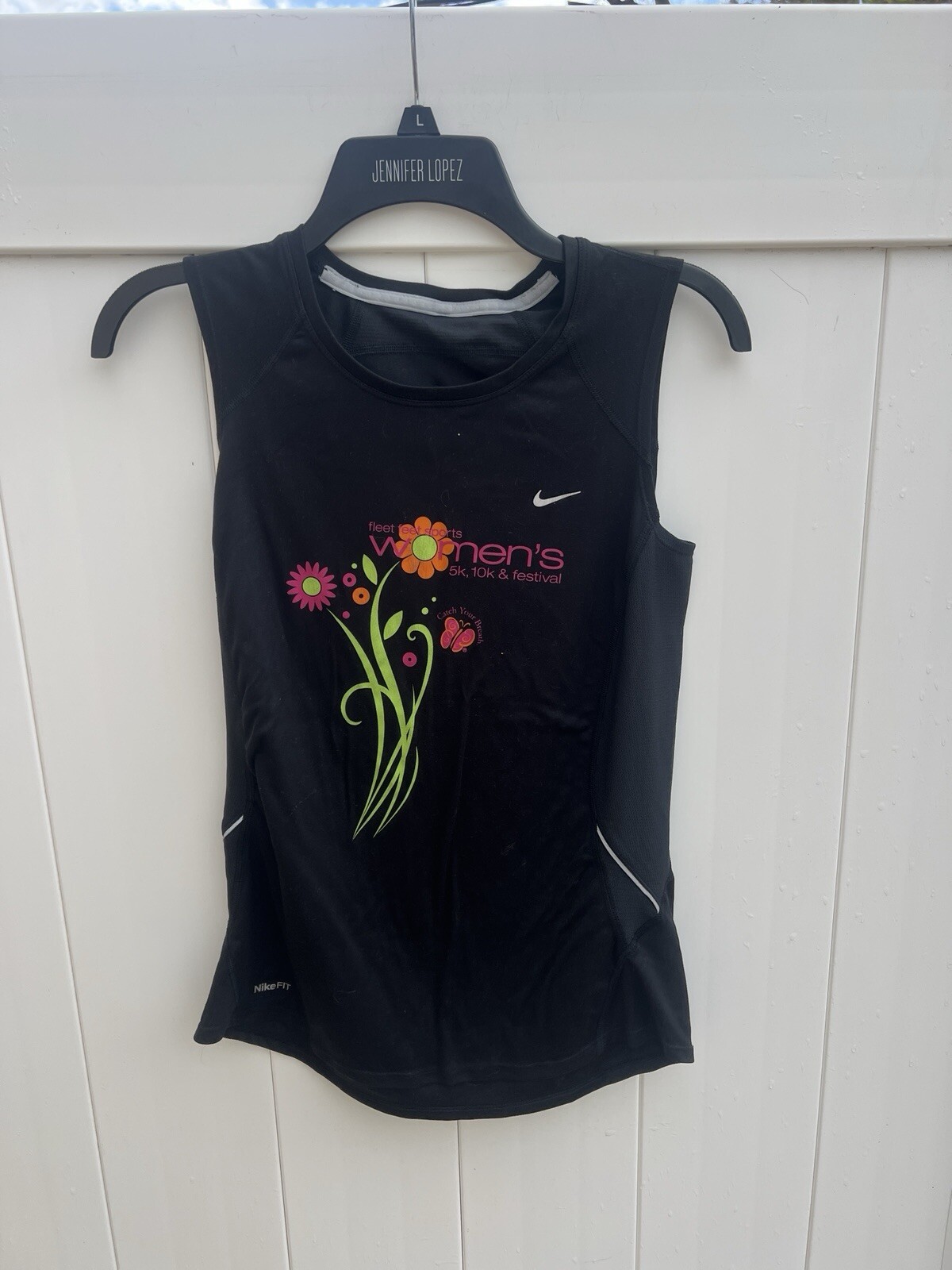 Nike Fit Dry Womens Medium 8-10 Tank Top Fleet Feet Sports Festival