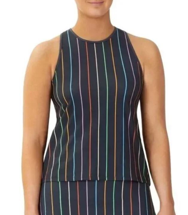 Fila Women Cross Court Tie Up Back Tank Top Tennis TW118776