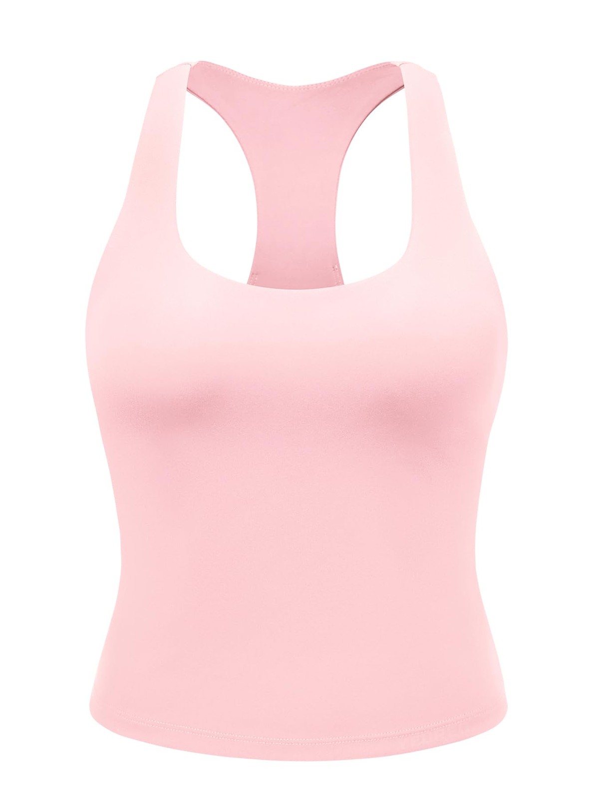 CoreFlex Racerback Workout Tank Tops for Light Pink M