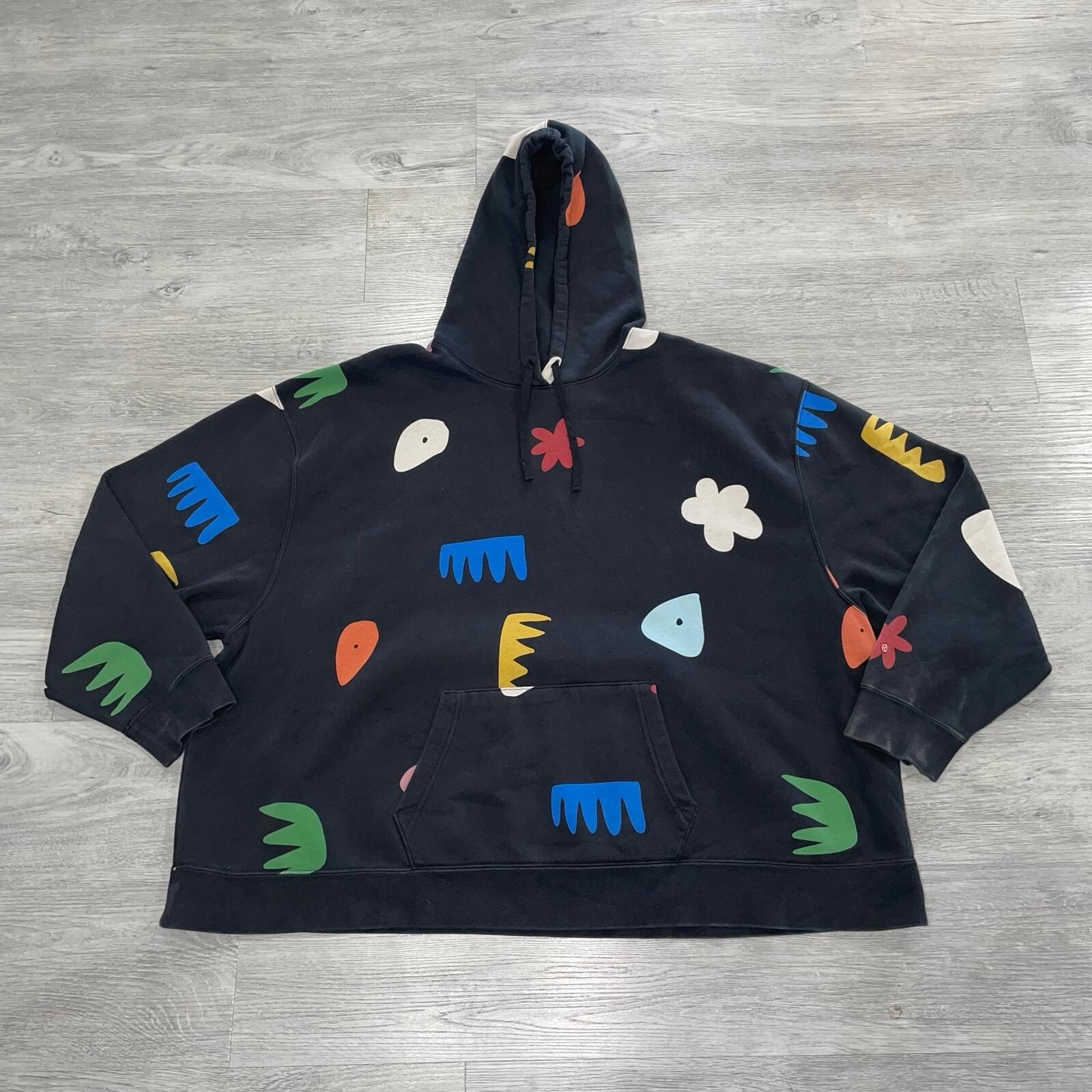 Jordan Artist Series by Mia Lee Women’s Plus 3X Fleece Hoodie Sweater Sweatshirt