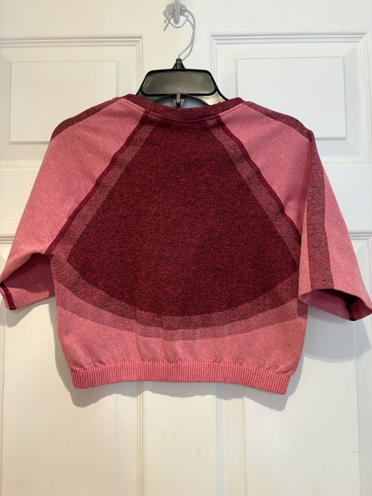 Fabletics Helena Seamless Crop Top Size L Pink EUC – 460