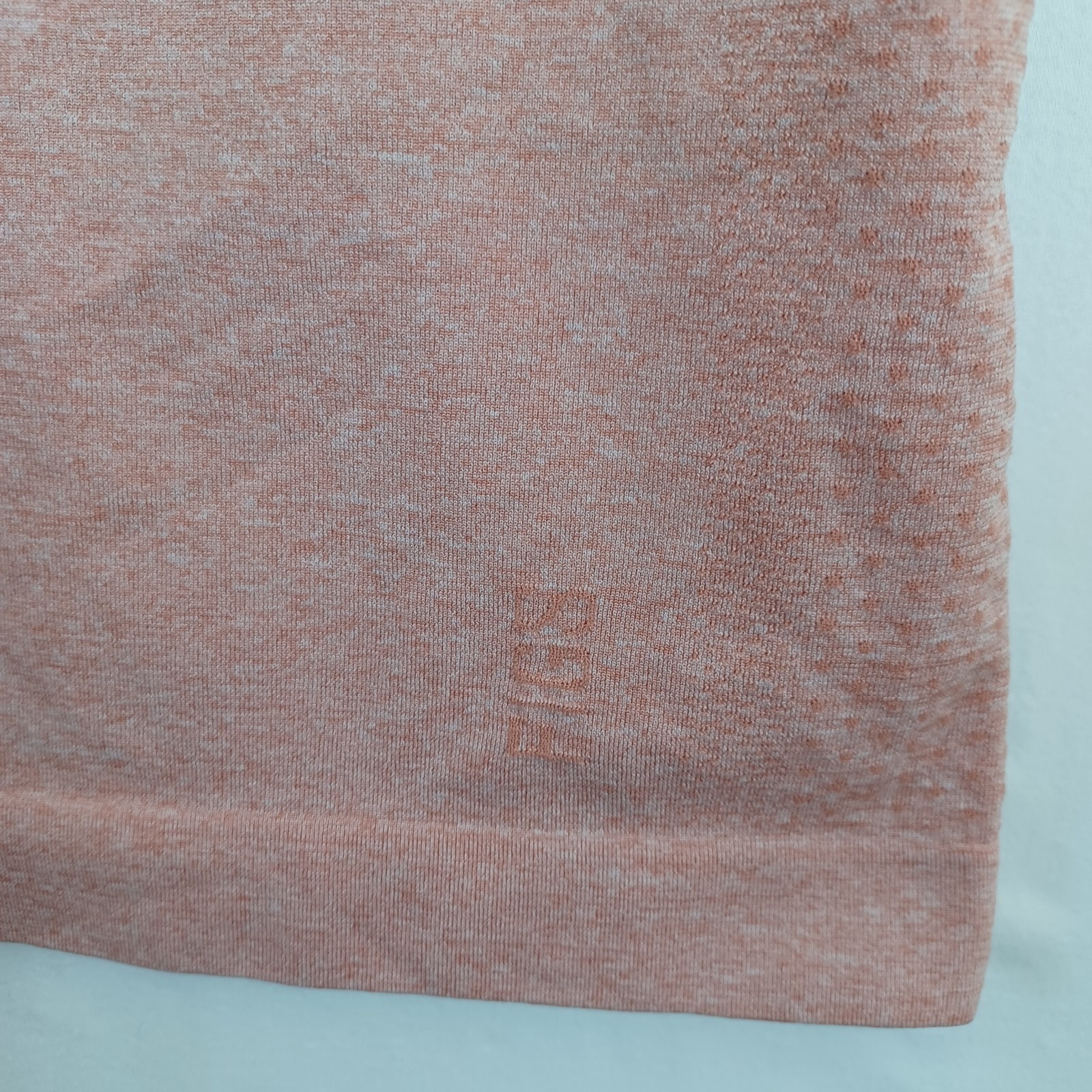 FIGS Threads for Threads Seamless Racerback Tank Top Clay Orange W22KW1026 Small