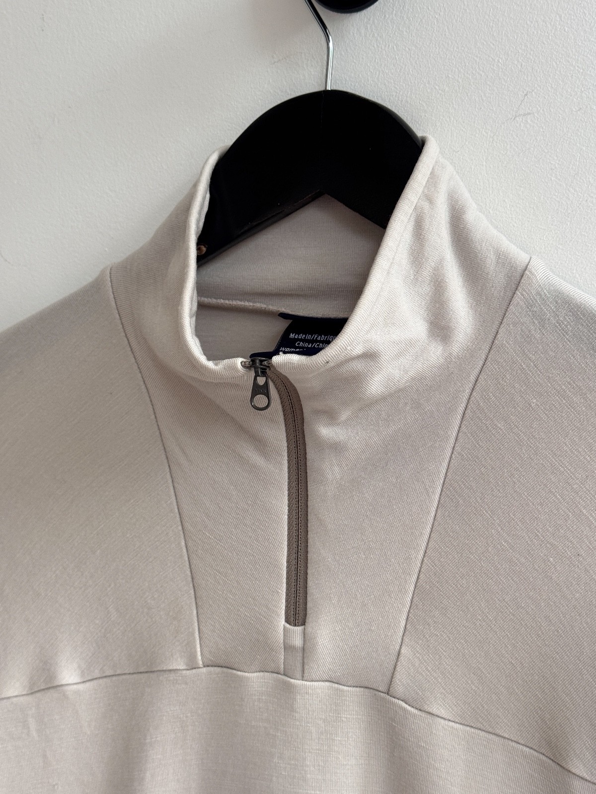 Arc’teryx Half Zip Cream Pullover Longsleeve Jumper Size L Women’s
