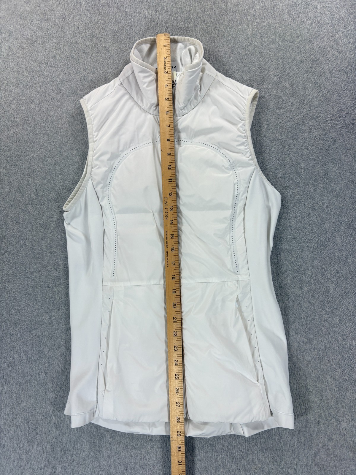 Lululemon Performance Athletic Jacket Vest (Women’s Size 8) White