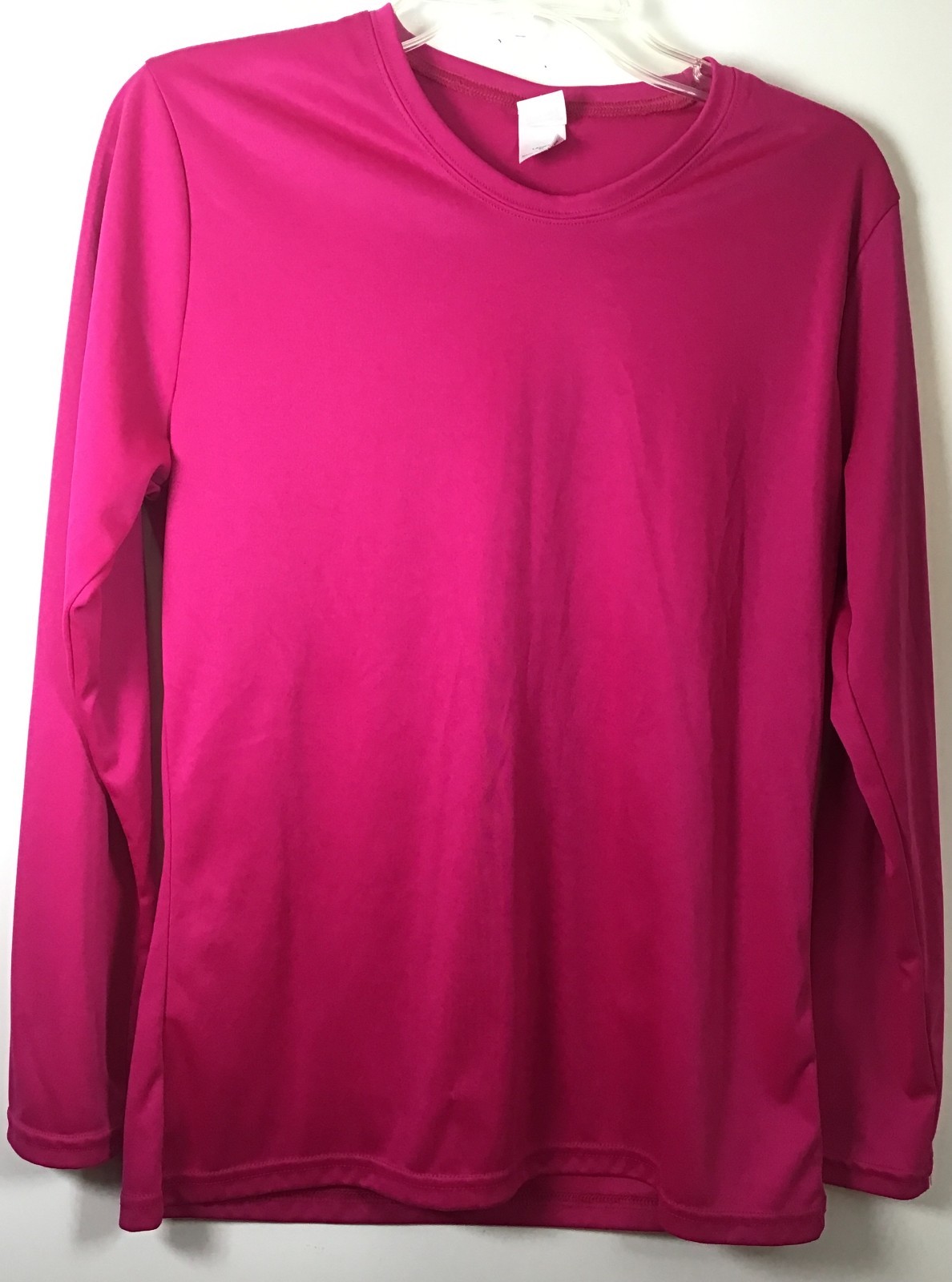 C2 Sport Woman’s Medium Long Sleeve Pink Athletic Shirt