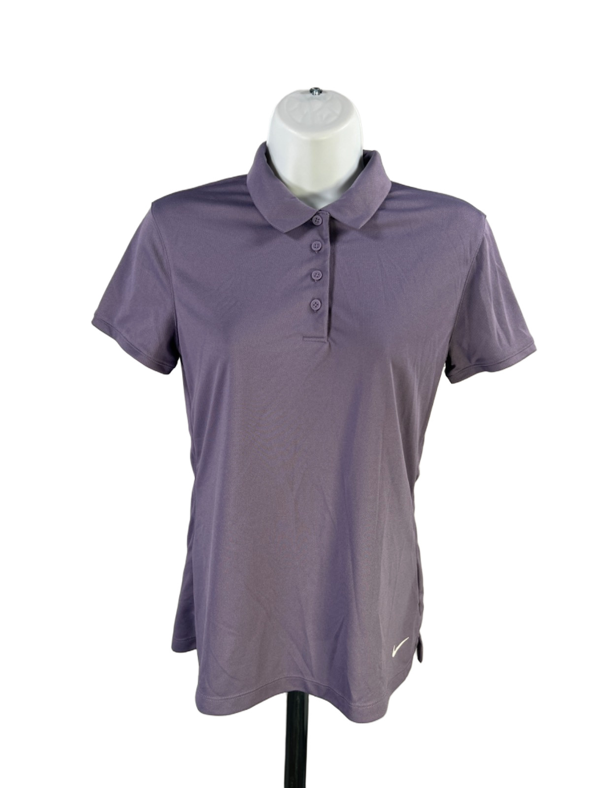 Nike Women’s Purple Dri-Fit Short Sleeve Athletic Polo Shirt – XS