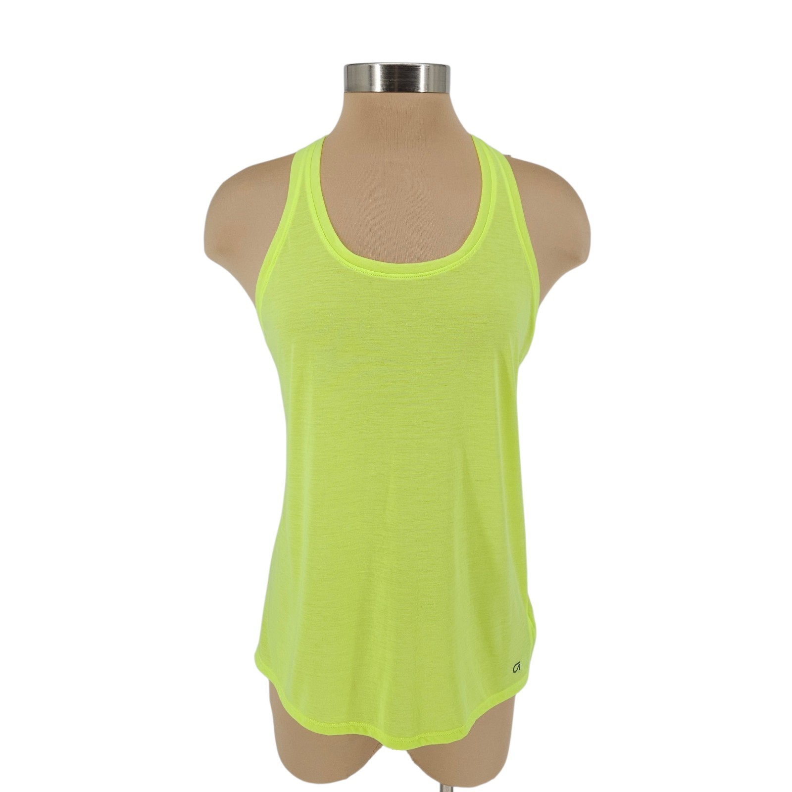 GAPFit Breathe Air Tank Top Active Yellow Sleeveless Twist Back Shirt NWT Small