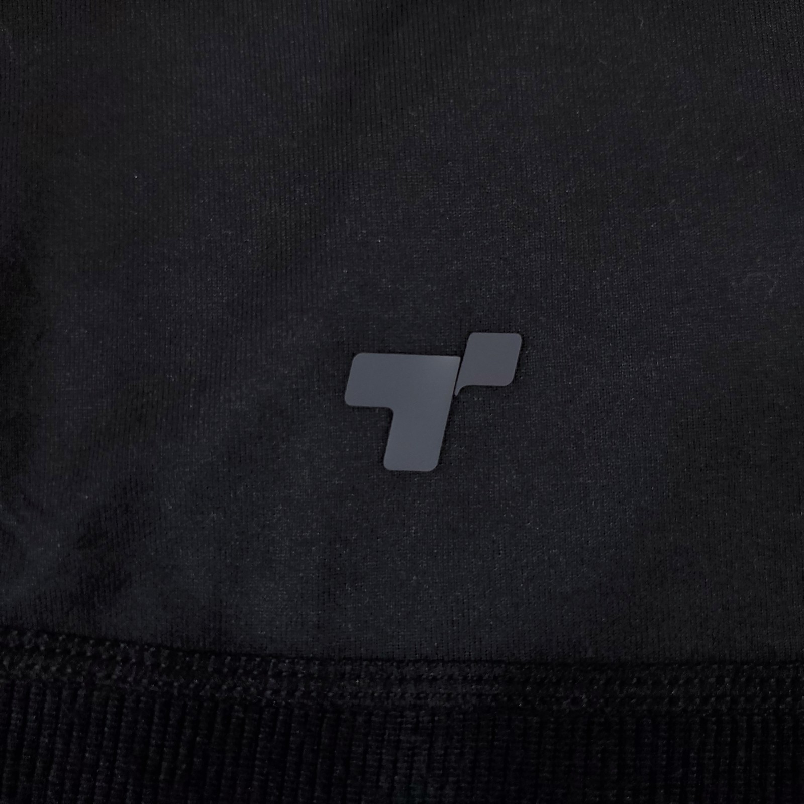 Terramar Womens Large 2.0 Cloud Nine Half Zip Base Layer Top Pullover Black