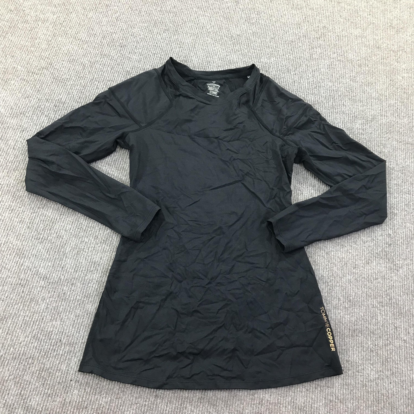 Tommie Copper Shirt Womens Medium Black Shoulder Support Compression Znergy