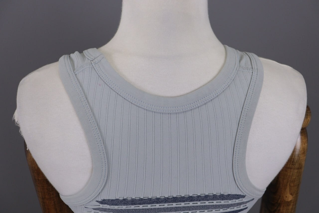 X-Bionic White Sleeveless Top Jersey Base Layer Thermo Tank Short Size S/M