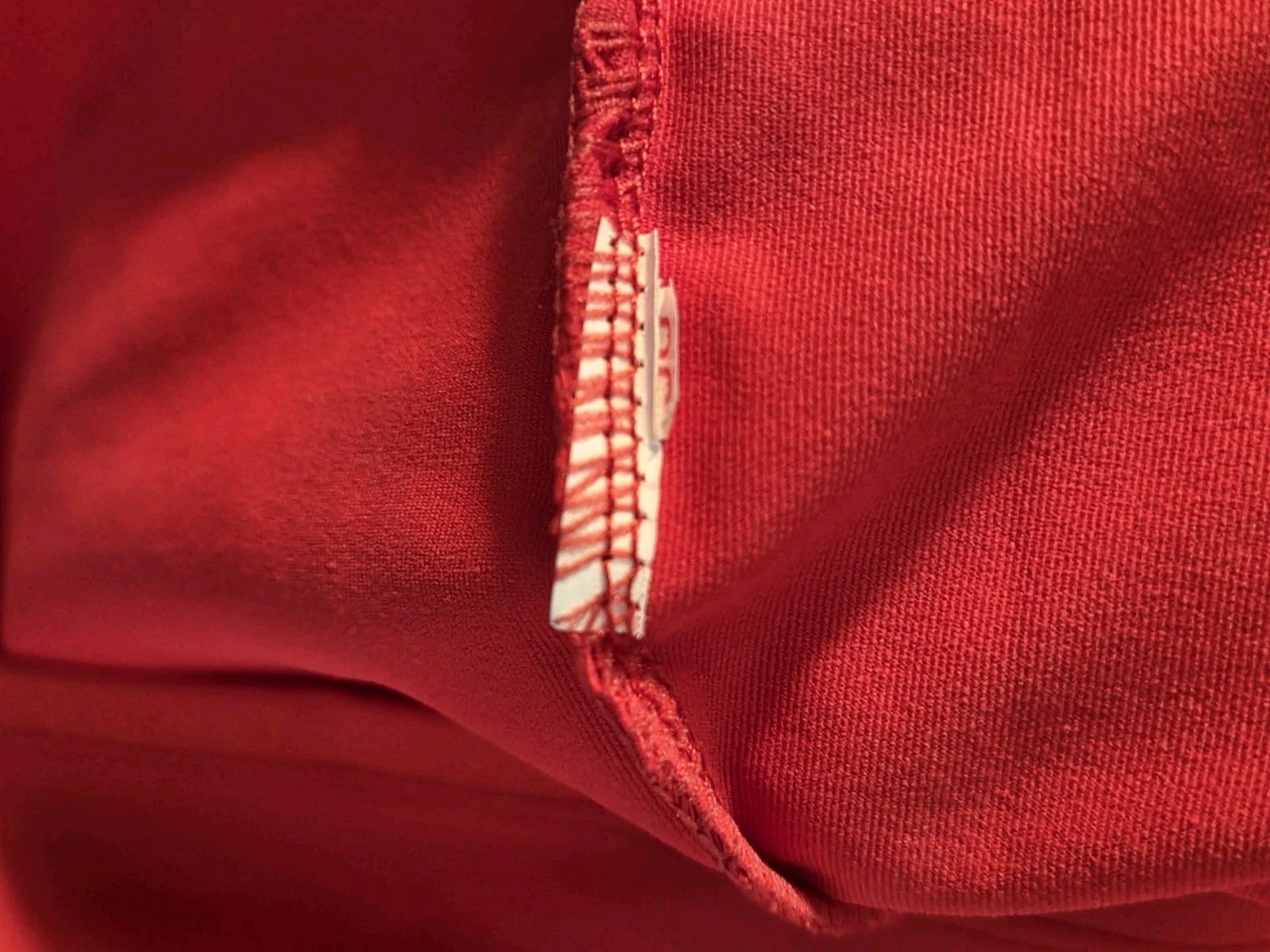 Fabletics Tank Red Helena Mesh Sheer Sweetheart Athletic Top Womens XS
