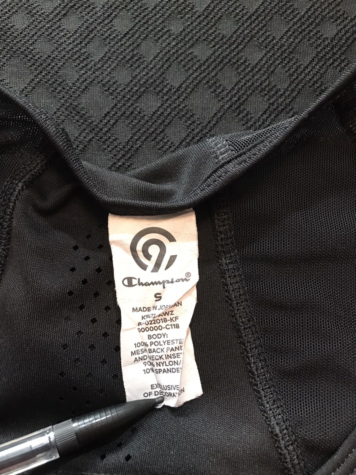 C9 CHAMPION Semi Fitted Athletic Performance T-shirt Women’s Size Small Black