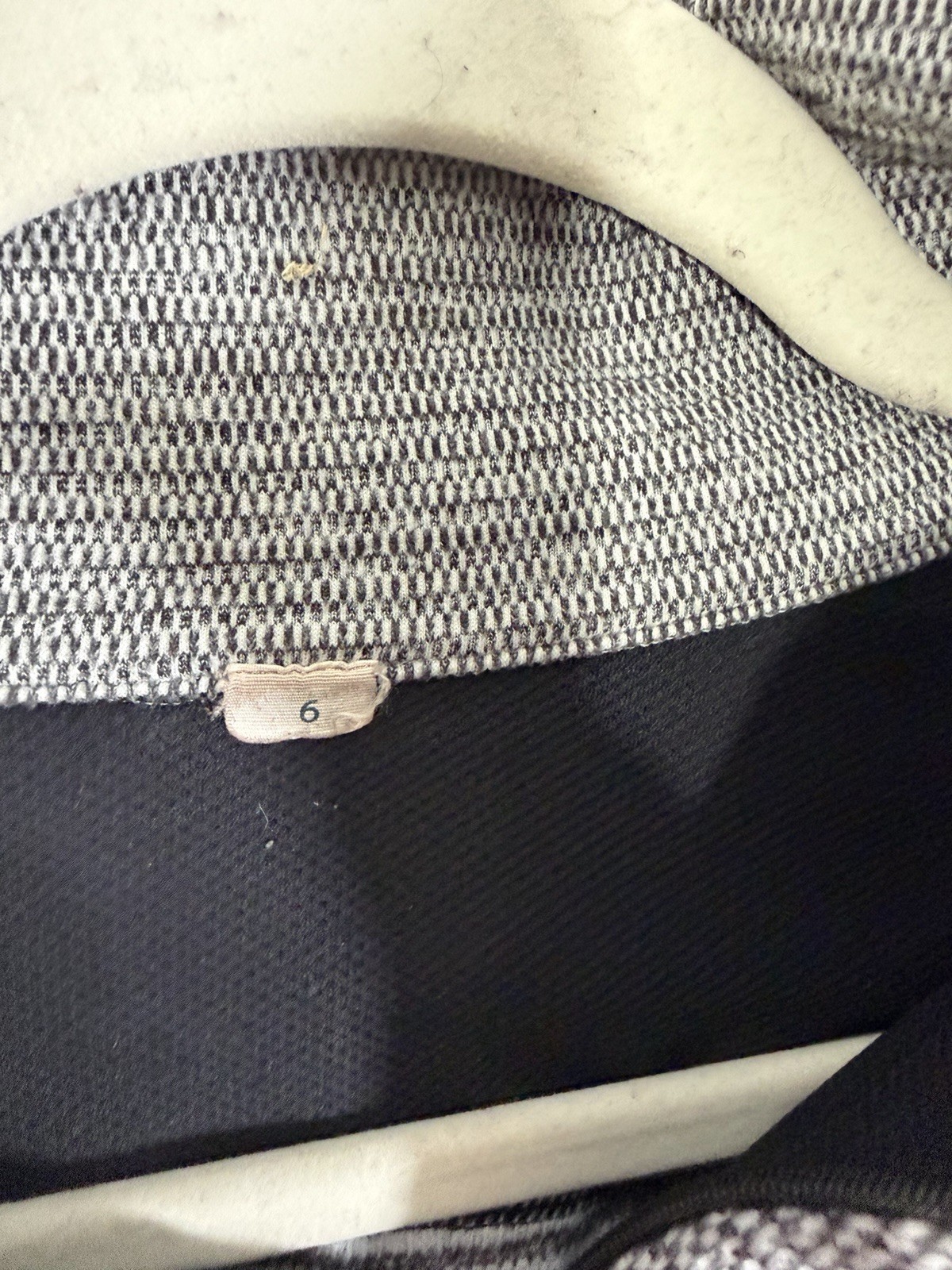 lululemon athletica Base Runner Herringbone Performance Half-Zip Gray Women 6