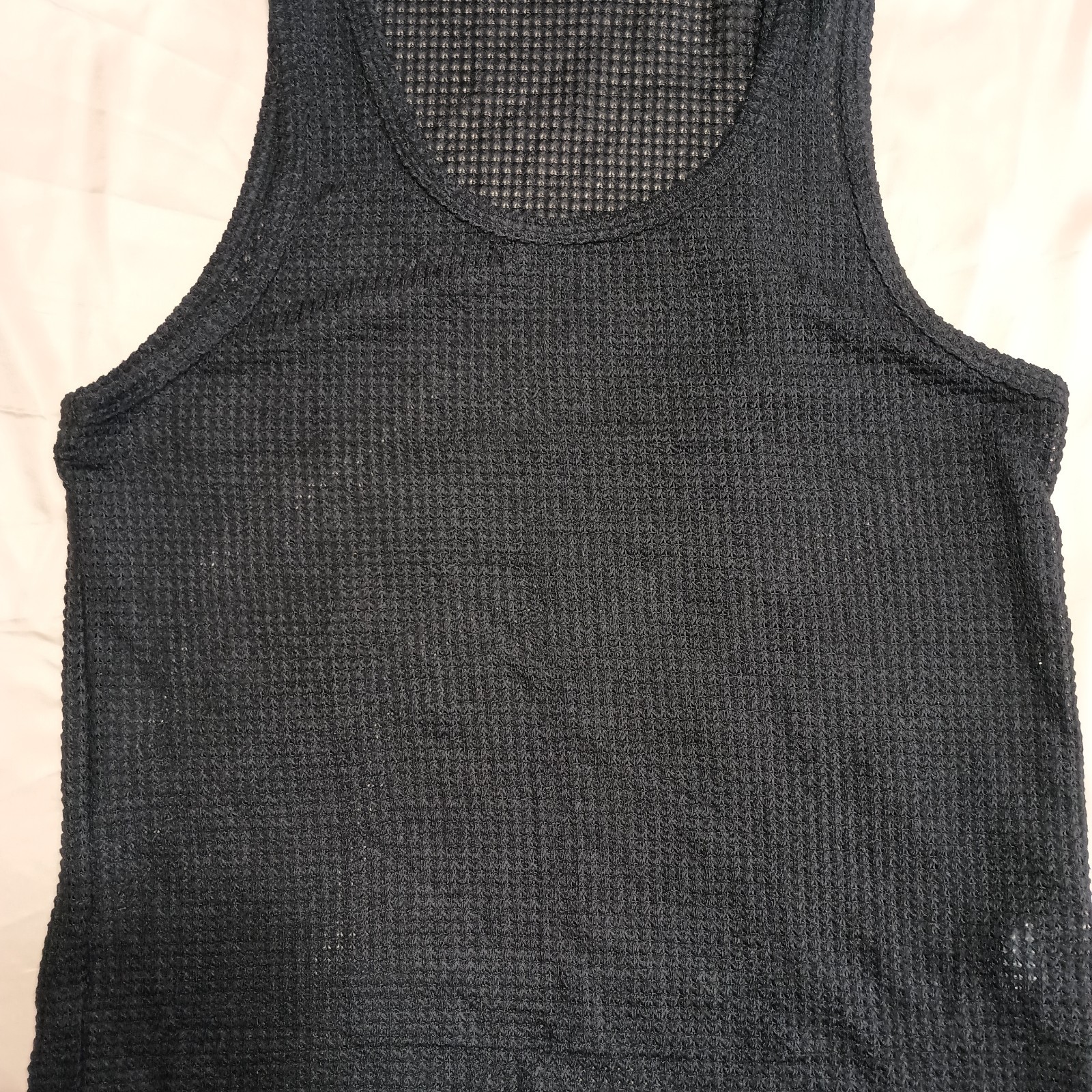 VOG START Women’s Athletic Medium Tank Cover Up Black 92% Polyester 8% Spandex