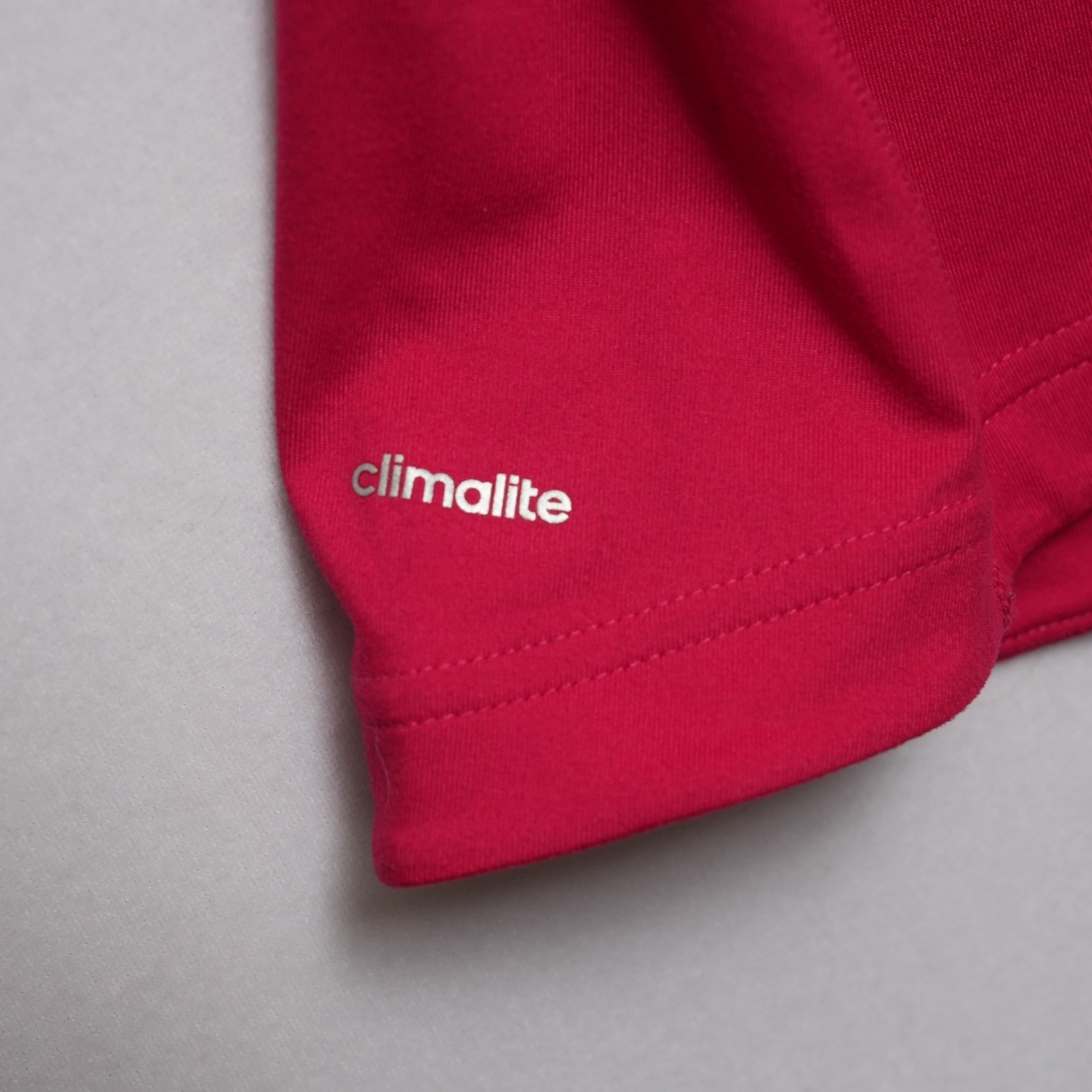 Adidas Climalite Womens Pullover Small Pink 1/4 Zip Running Thumbholes Athletic
