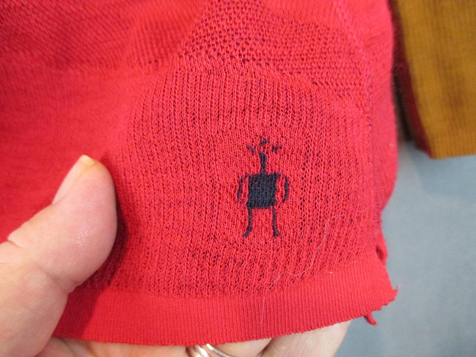 Smartwool Pullover Womens Large Red Intraknit 200 1/4 Zip Base Layer Thermal Top