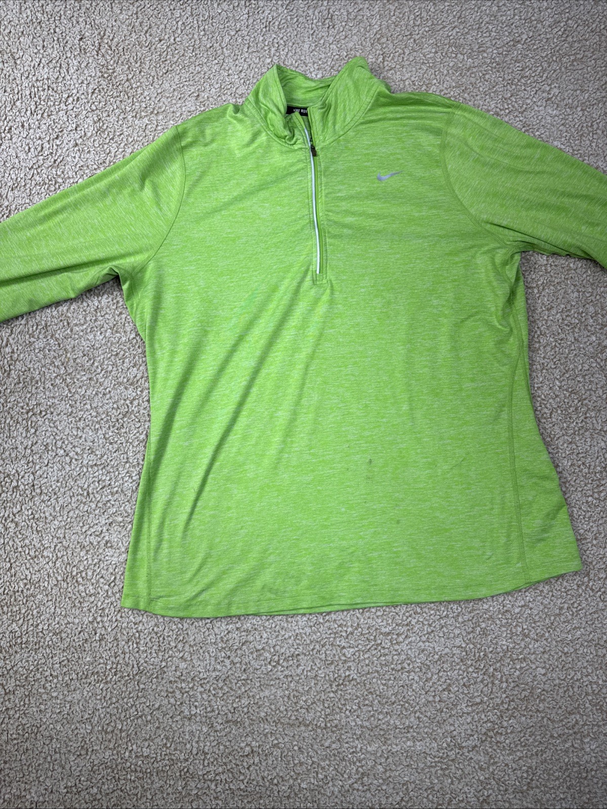 Nike Running Element Dri-Fit 1/2 Zip Mock Neck Pullover 685910-313 • Women’s XL