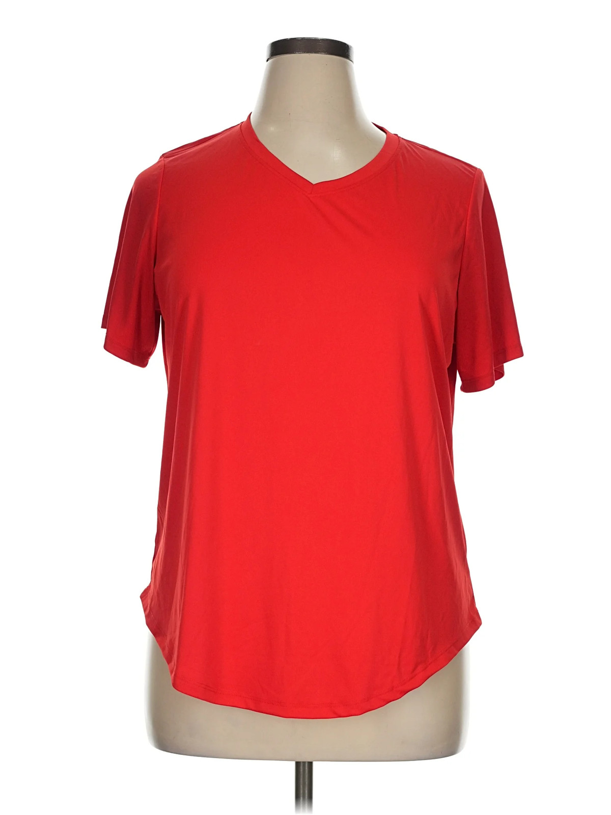G Gradual Women Red Active T-Shirt XL