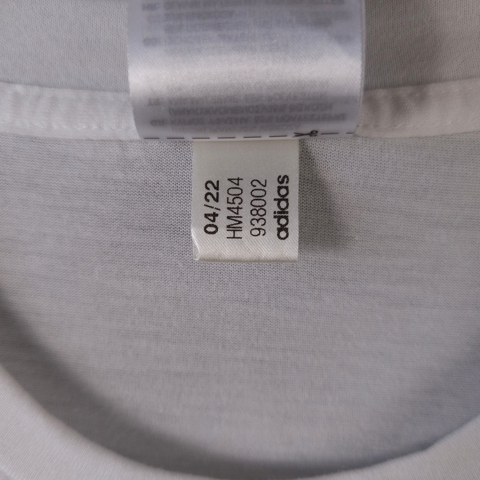 Adidas Training Shirt Womens Medium White Aeroready Petal Sleeve Crew Neck Gym
