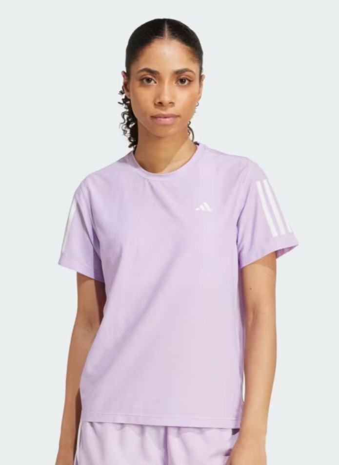Adidas Women’s Own The Run Tee Powder Plum Size S Sealed