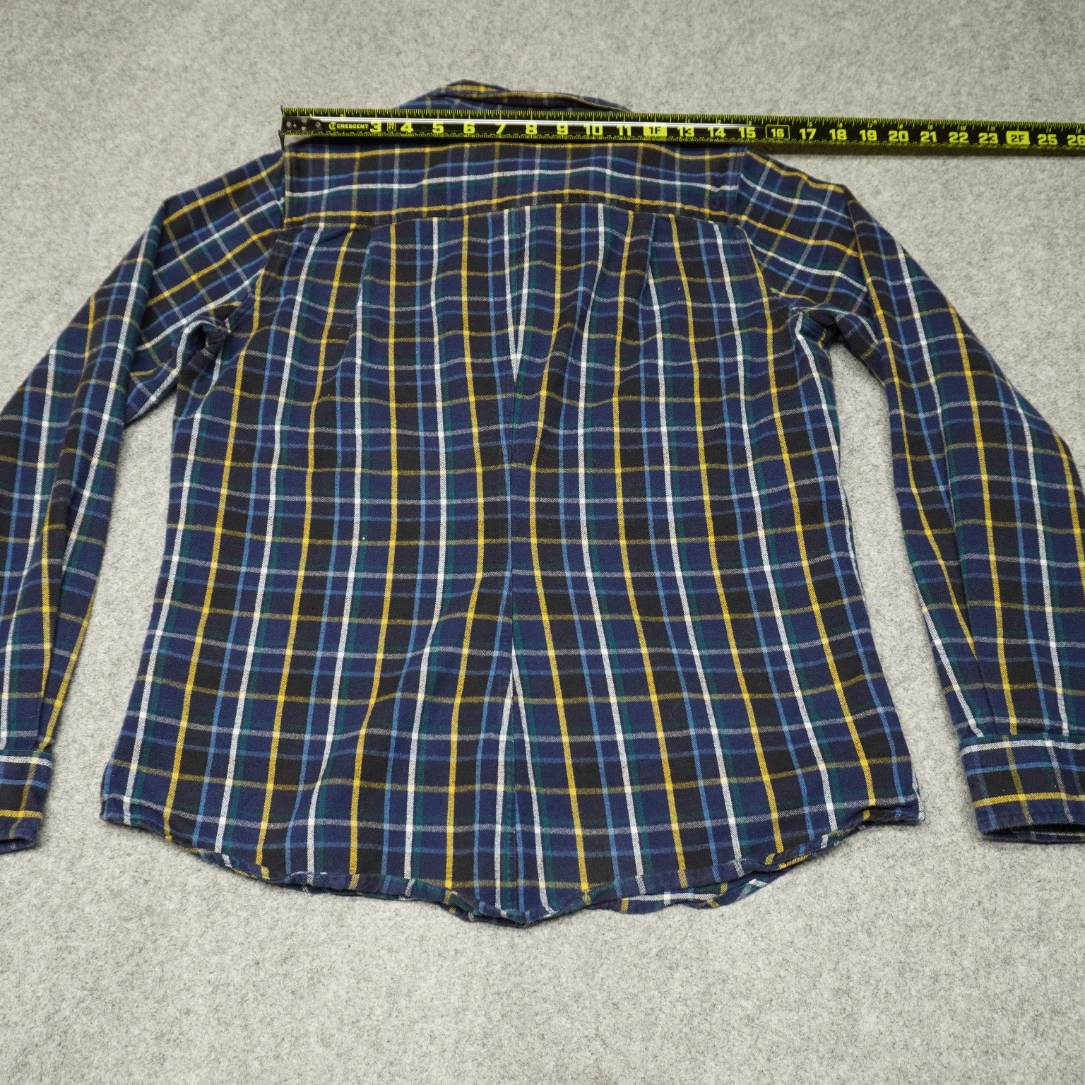 Frank & Eileen Women’s Flannel Button Up Shirt Plaid M 100% Cotton Barry