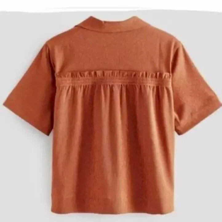 Athleta Echo Top-Copper-Size M-NWT