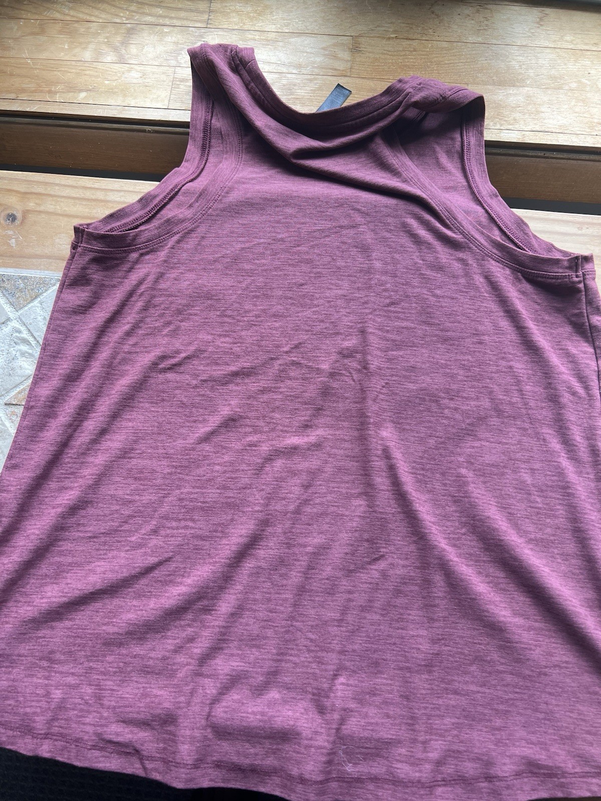 Kyodan Basic Crew Neck Sleeveless Pullover Tank Top Purple Women S # 272