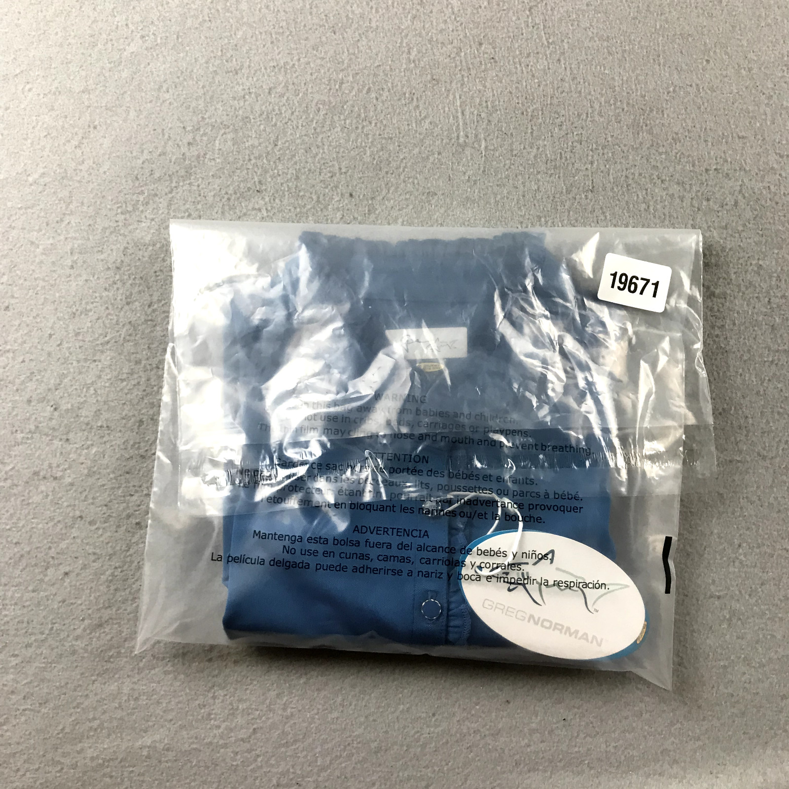 Greg Norman Shirt Womens Medium Blue Play Dry Raffled Polo Sleeveless NWT