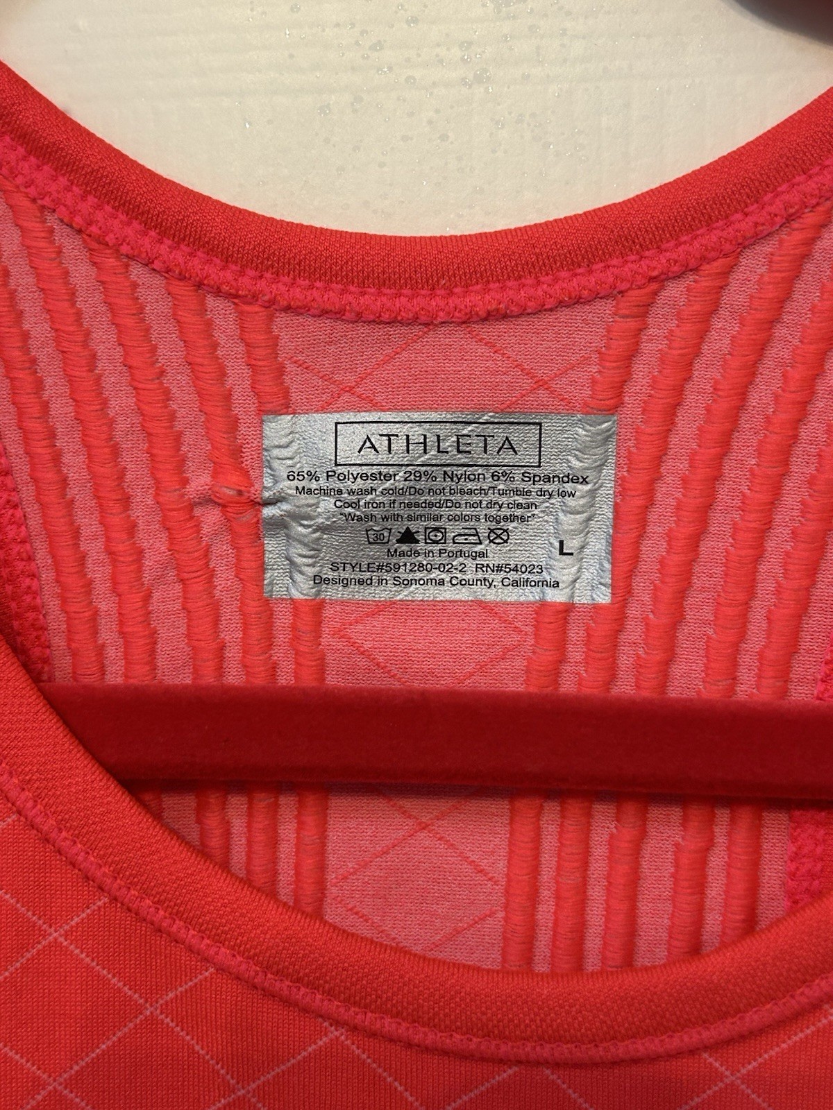 Athleta Finish Fast Line Tank Top Women Size Large