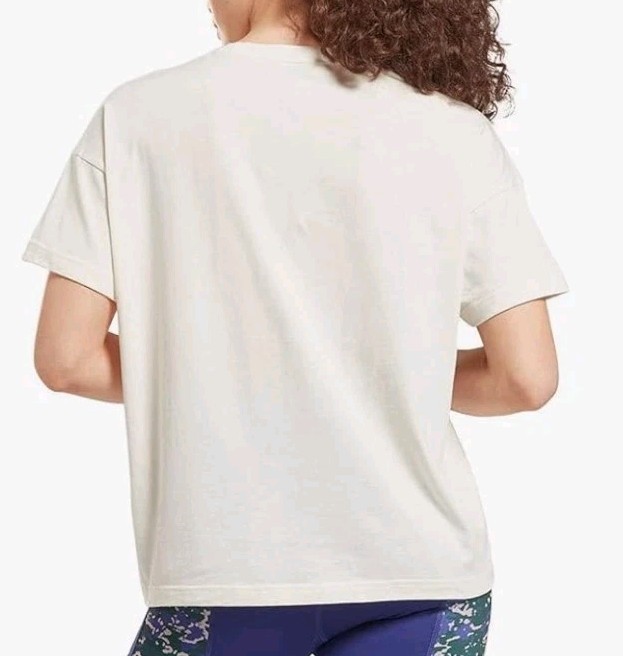 Reebok Training Essentials Modern Safari Graphic Tee-Shirt Classic White. Sz 2XL