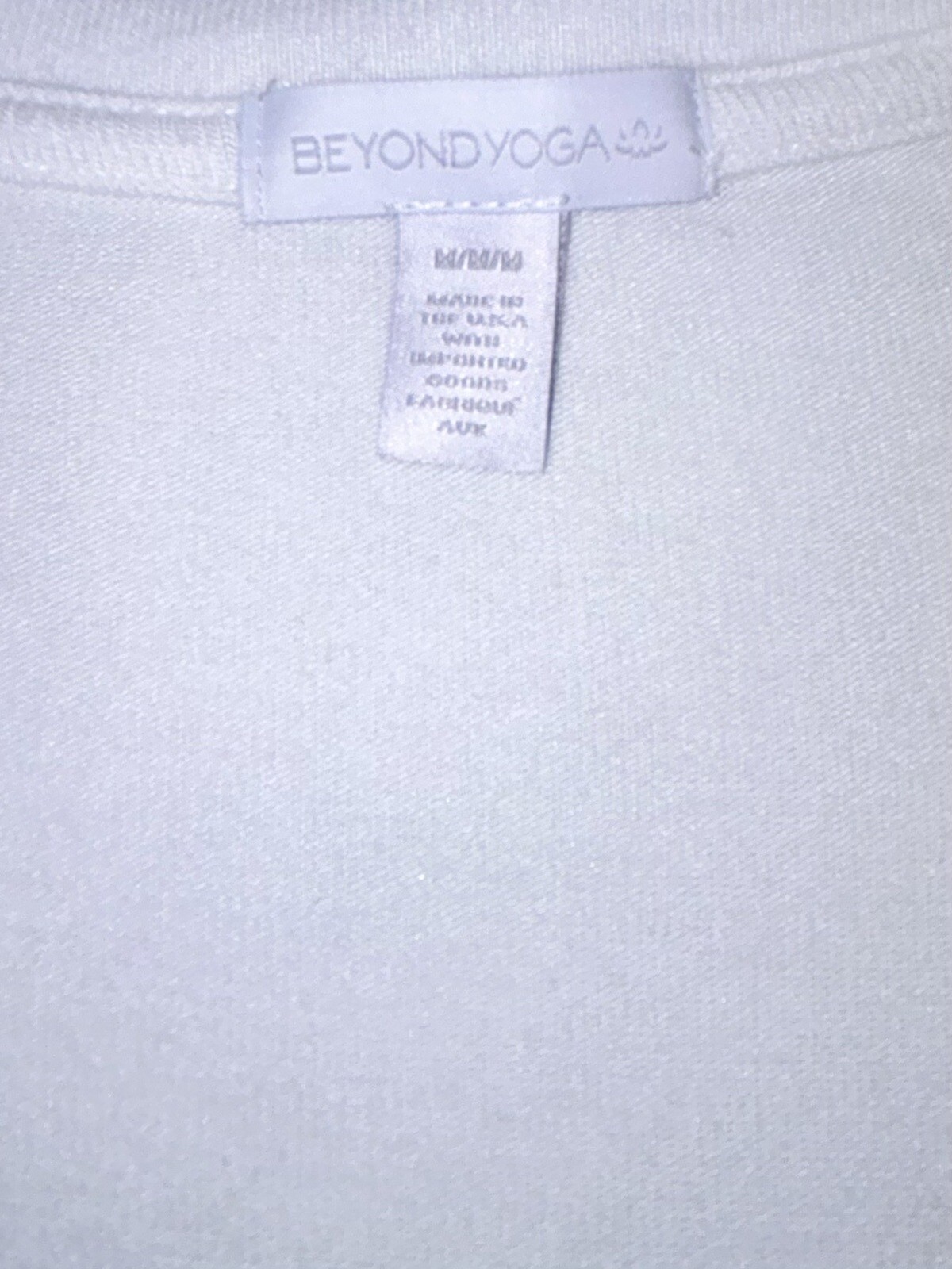 NWT💎BEYOND YOGA💎MEDIUM 💎LONG WEEKEND LOUNGE PULLOVER💎OVERSIZED💎WHITE💎