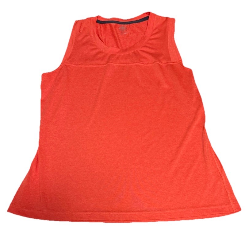 Roadrunner Shirt Womens Medium Orange High Visibility Tank Sleeveless Polyester
