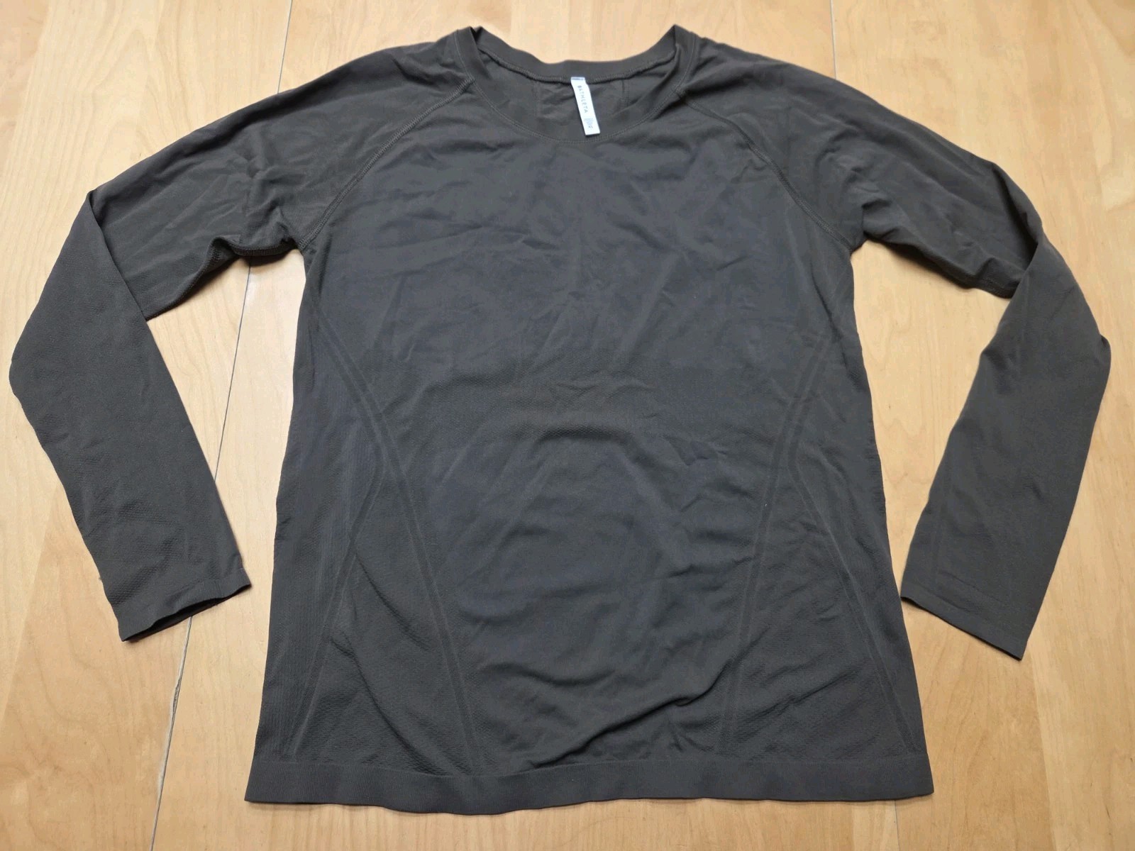 Athleta Long Sleeve Athletic Top Women’s XL Dark Green Performance Workout Shirt