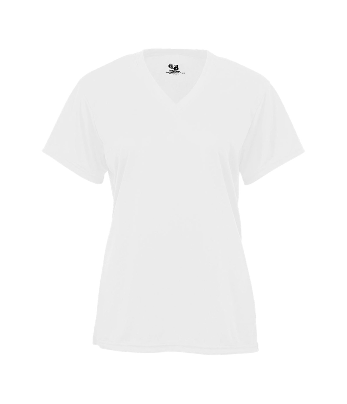 Badger Sport 496200 Ladies Tri-Blend V-Neck T-Shirt