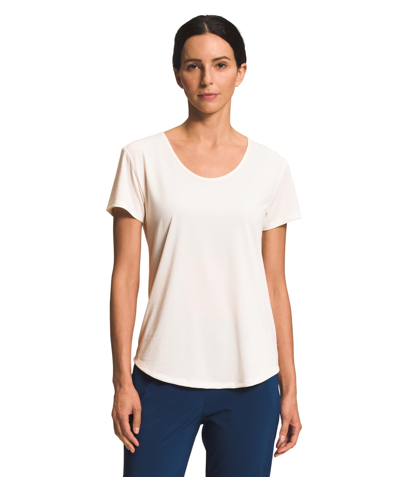 The North Face Elevation Womens Tshirt Gardenia White Sz XL