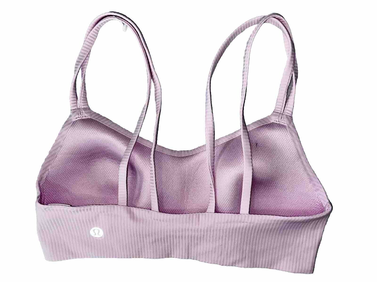 NWT💎 LULULEMON💎SIZE 6💎LIKE A CLOUD BRA/B-C CUP💎MEADOWSWEET PINK💎COMFORTABLE