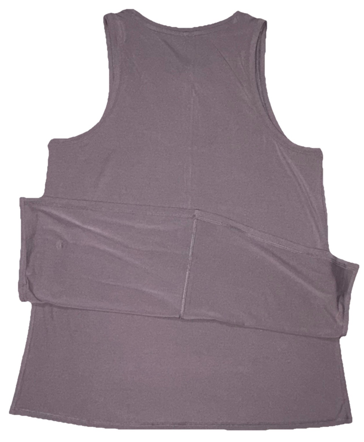 NWT⭐️LULULEMON⭐️SMALL⭐️MODAL SILK SIDE SPLIT TANK⭐️4-WAY STRETCH⭐️MAUVE GRAY⭐️