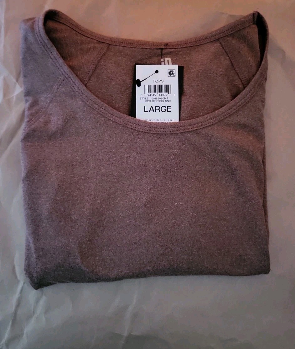 NWT IDEOLOGY Performance Flex Stretch LARGE Top