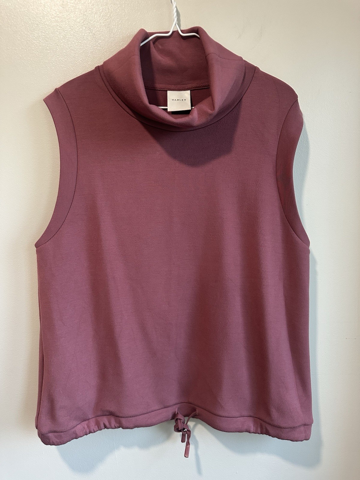 Varley Wild Rhubarb Leigh High-Neck Tank Sleeveless Top XL