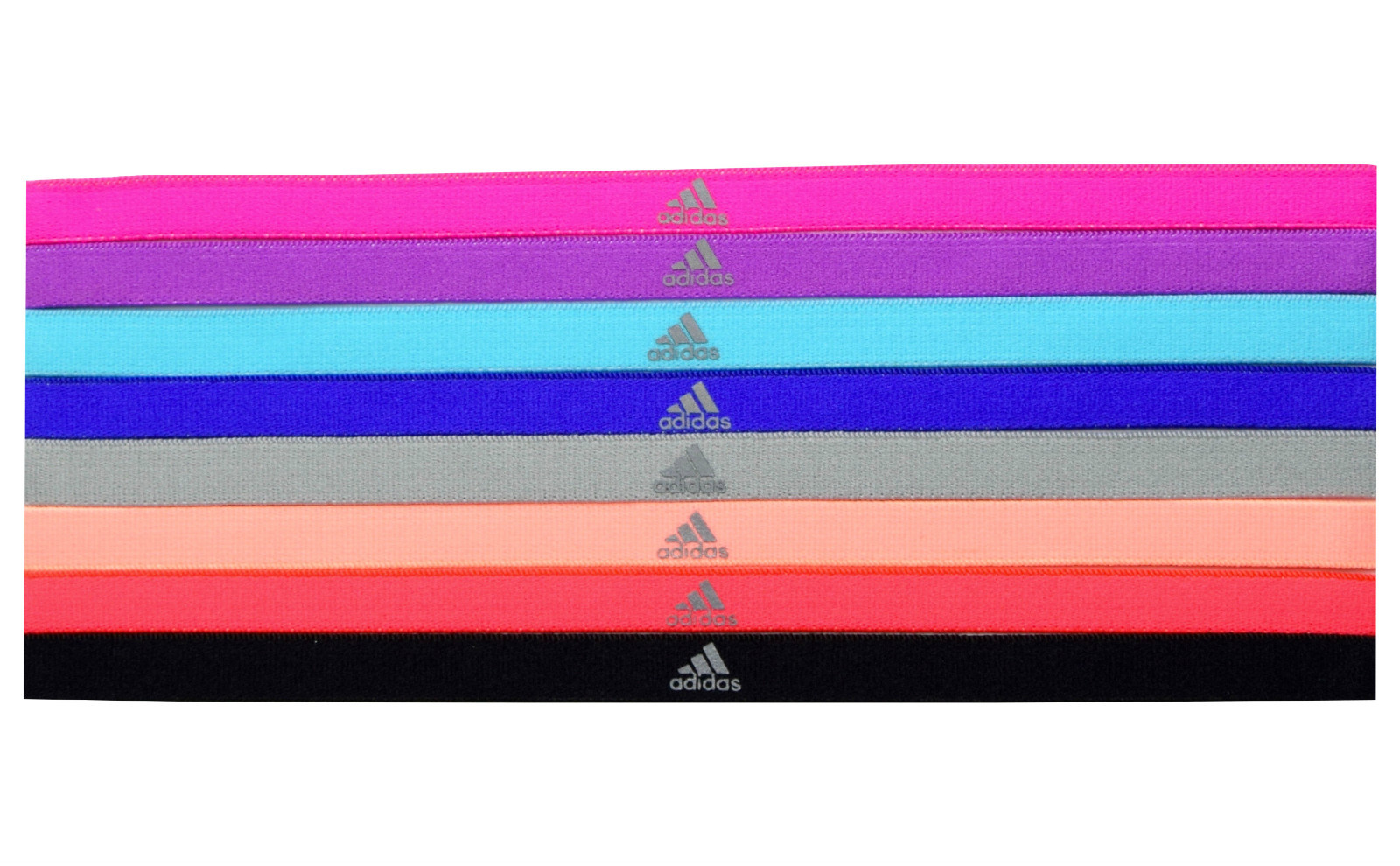 Adidas hairband with reflector new unisex one size hairband sports band hair bands