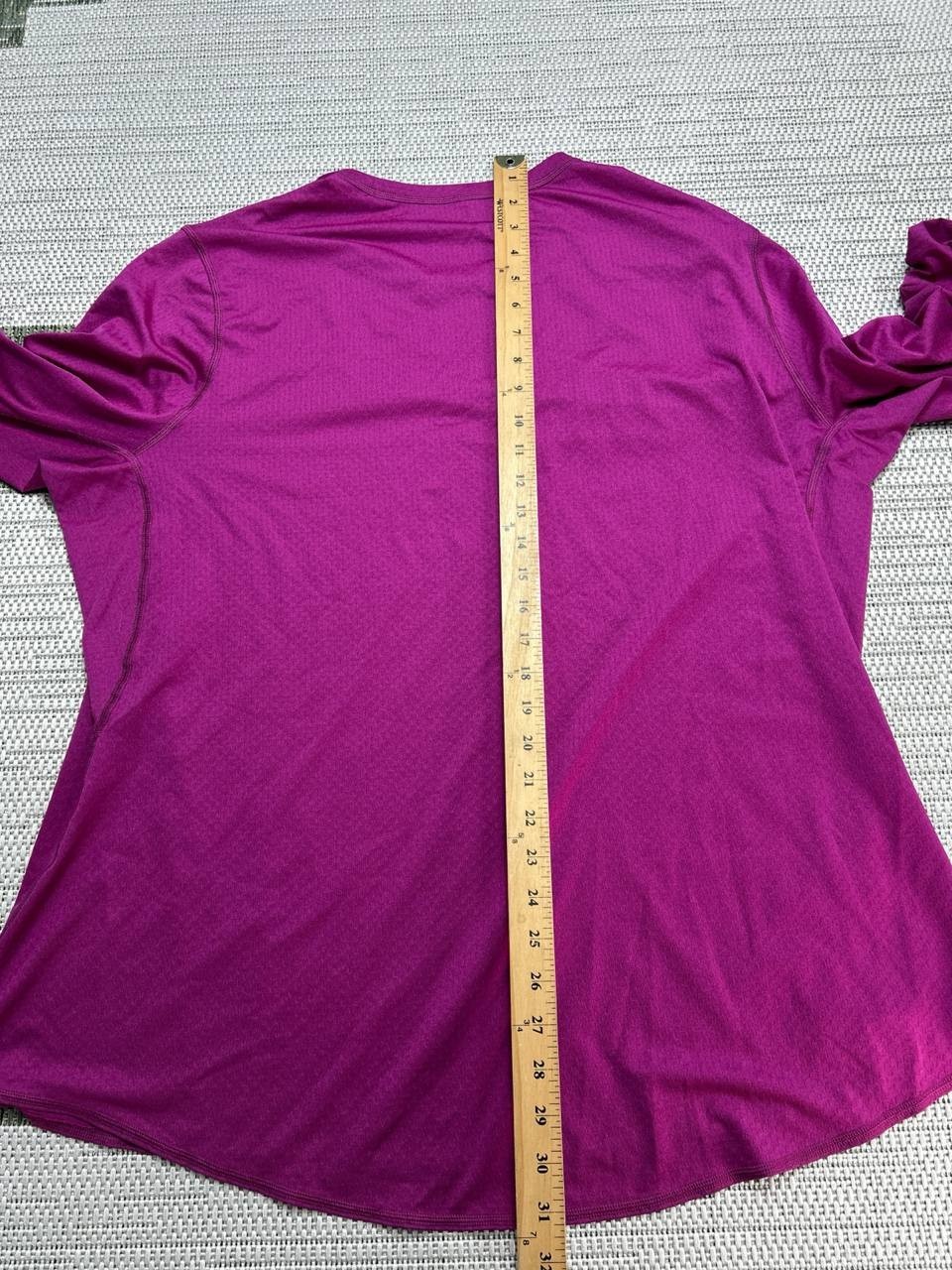 REI Co Op Midweight Base Layer Crew Top Womens 3XL Pink Stretch Athleisure Yoga