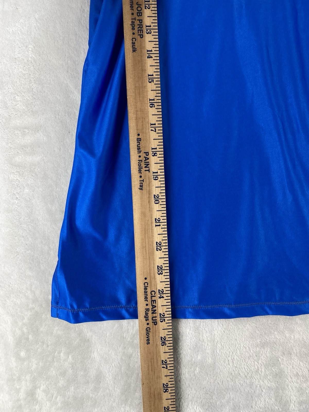 The Bubble Shirt Womens Medium Flutter Sleeve Polo Tennis Golf Top Blue NEW $116