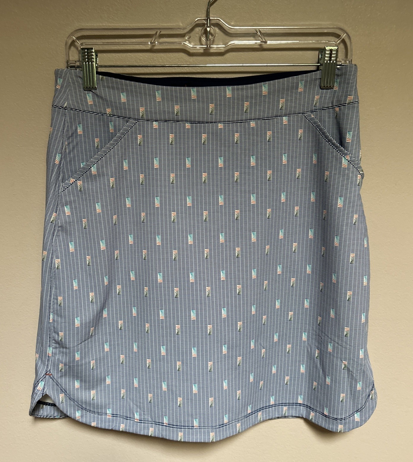 Peter Millar Crown Sport Perth Pullover & Skirt Women’s Sz S Dominos Navy