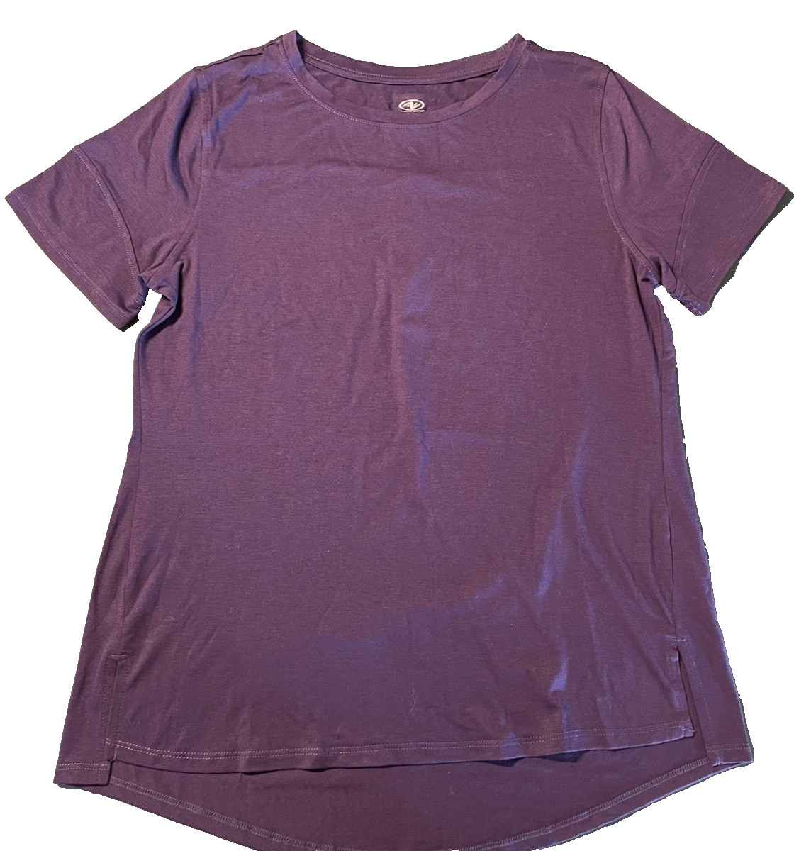 Athletic Works NWOT Women’s M 8 10 Purple Modal Tunic Tee Top