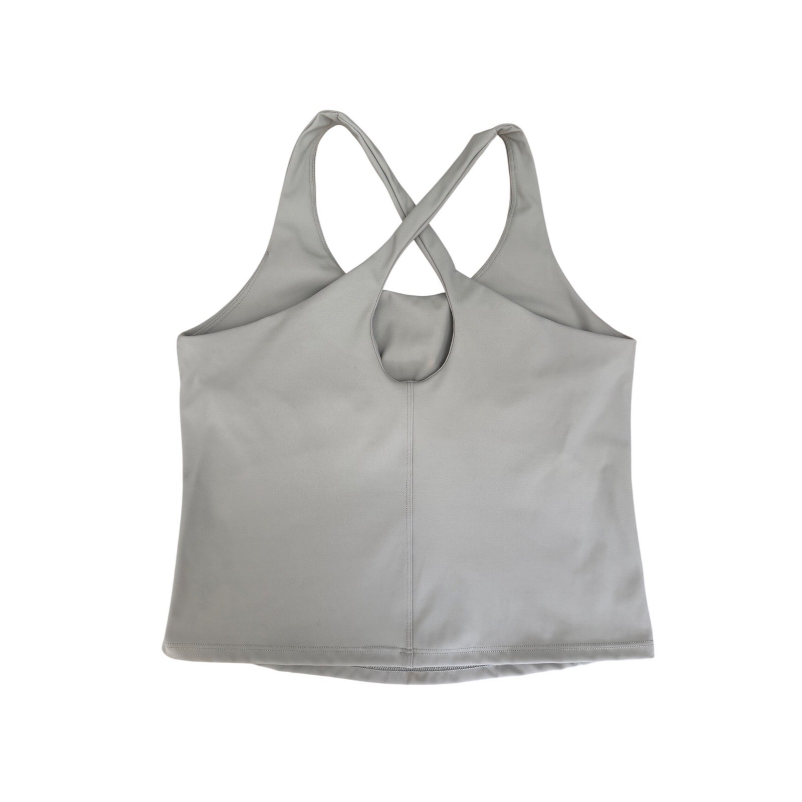 Spanx Tank Contour Crossback Shelf Athletic Gray Small