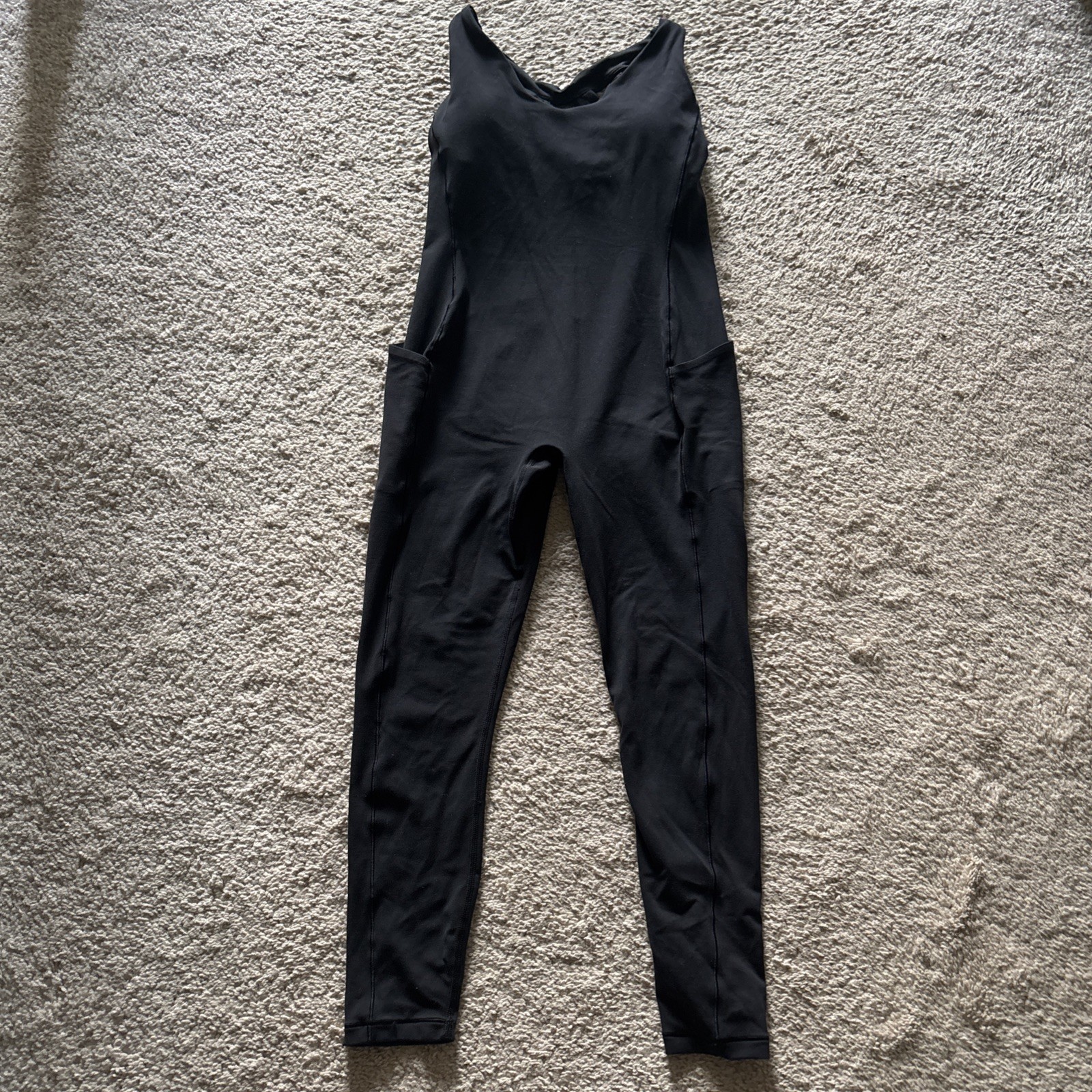 Athleta Bodysuit with Padded Bra and side pockets (S/P)