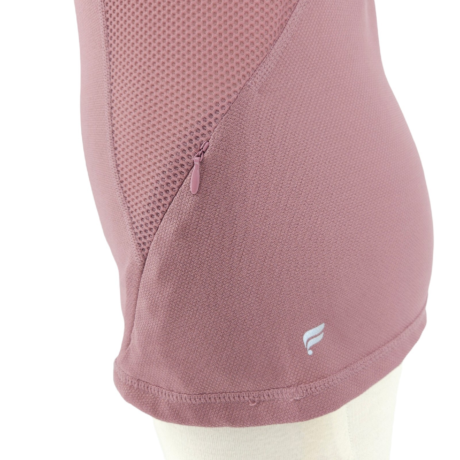 Fabletics Alecia Performance Pullover Hoodie Purple Long Sleeve Hooded Shirt 2XS