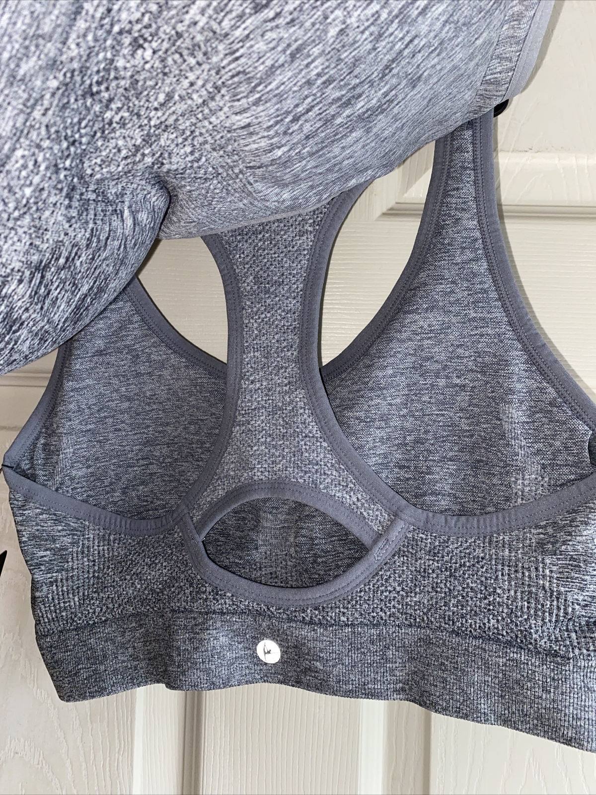 90 Degree By Reflex High Perform. Full Support Sport Bra Set-Two Large MSRP$58