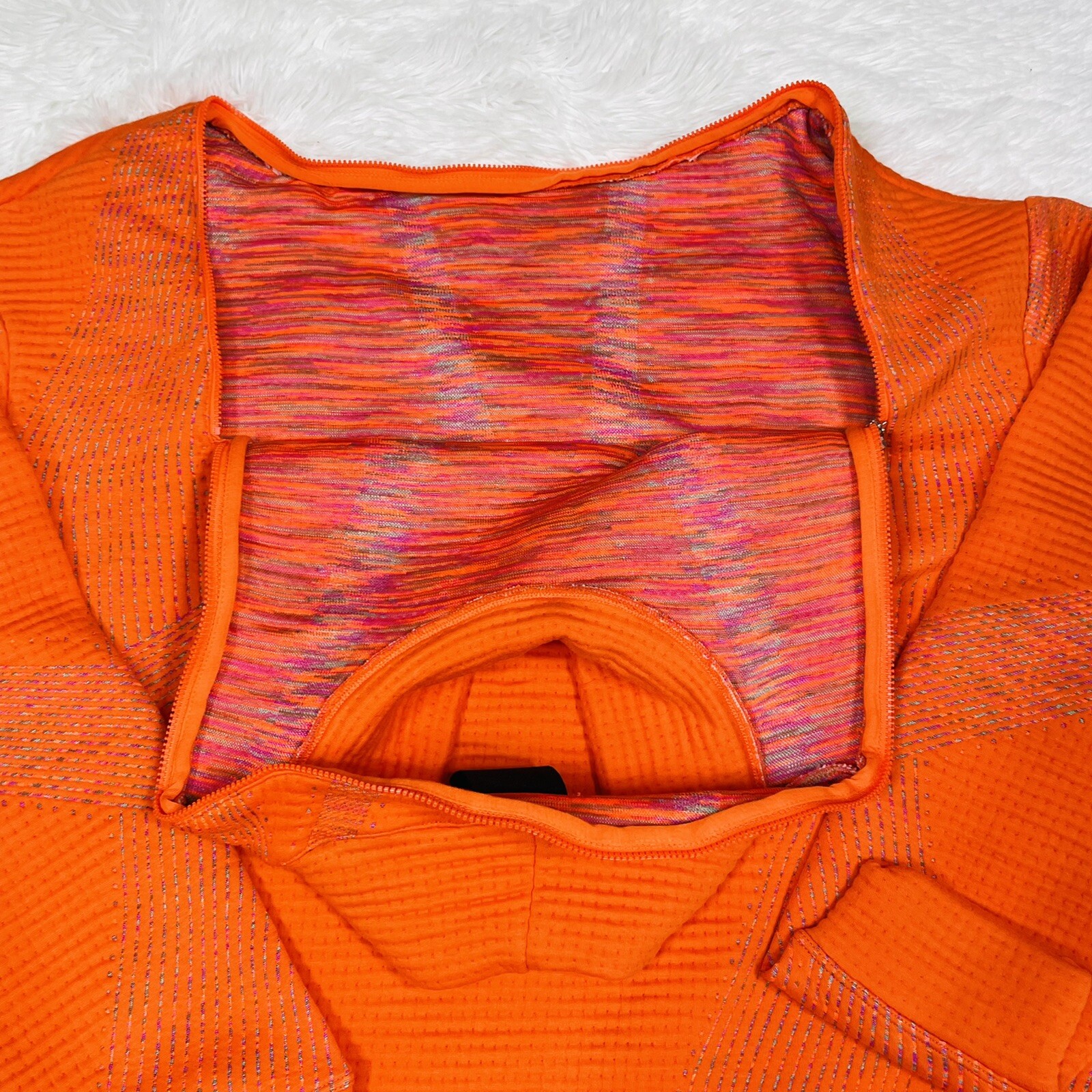 New Nike City Ready Mock Neck Tech Pack Running Top Sz S CU5124-837 Oversized